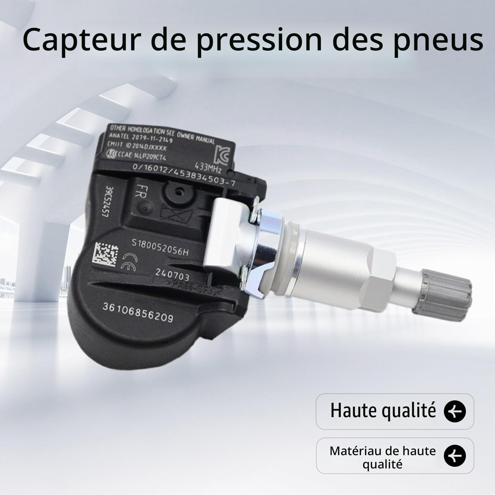 RDKS TPMS Capteur de pression des pneus 36106881890 pour F20 F21 F22 F23 F30 F34 F36 F45 F46 F80 F87 36106856209