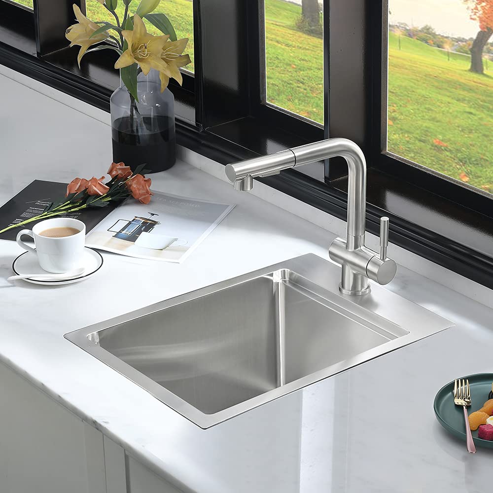 15 Inch Bar Sink Drop In iAnomla 15x20 Inch Workstation Drop in
