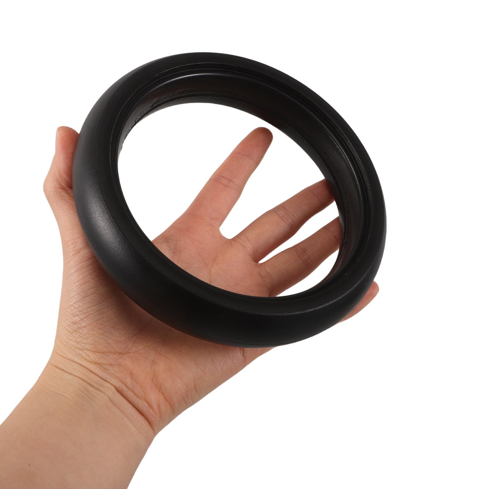 TOYANDONA Neumático de Goma para Cochecito de Ñiño de 6 Pulgadas, Neumático Silencioso de Repuesto Delantero y Trasero, Rueda Resistente Agarre Antideslizante para Andador y Carrito de