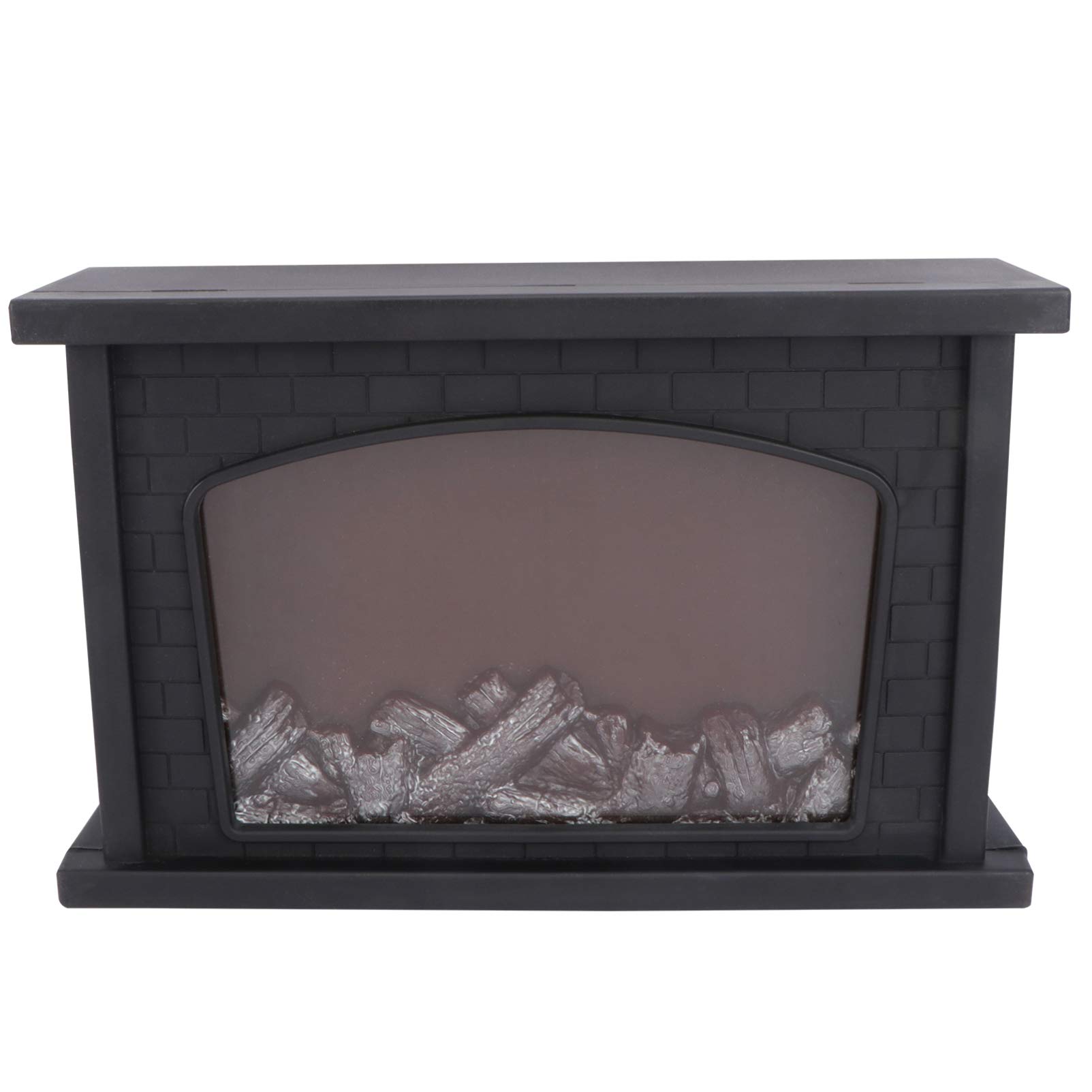 COOLHIYA 1pc Flame Modeling Lamp Led Creative Fireplace Decoration for Christmas Craftwork for Tabletop Bookshelf Kitchen Counter Eye-catching Design for Parties and Weddings