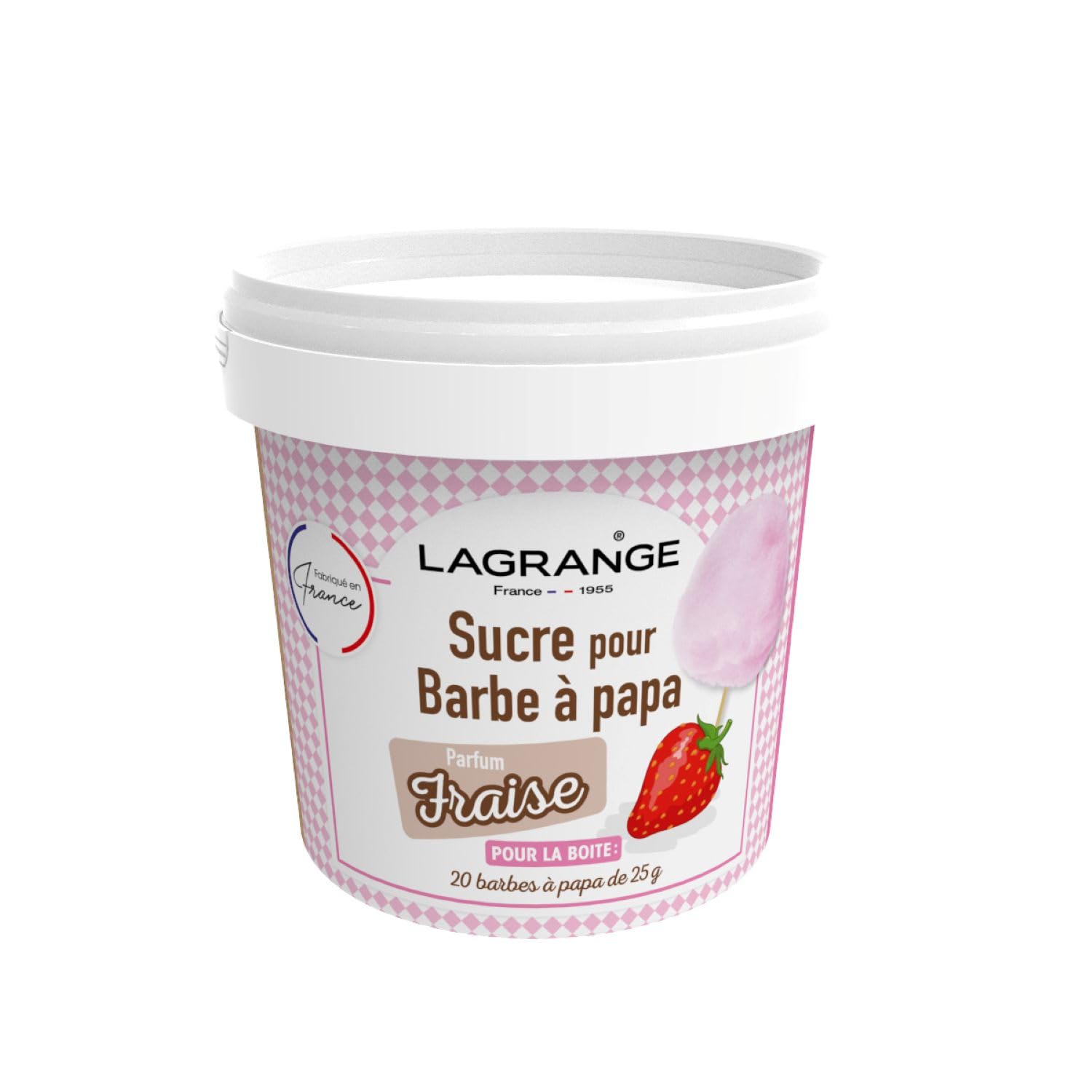 Lagrange Sucre pour Barbapapa Fraise 500 g