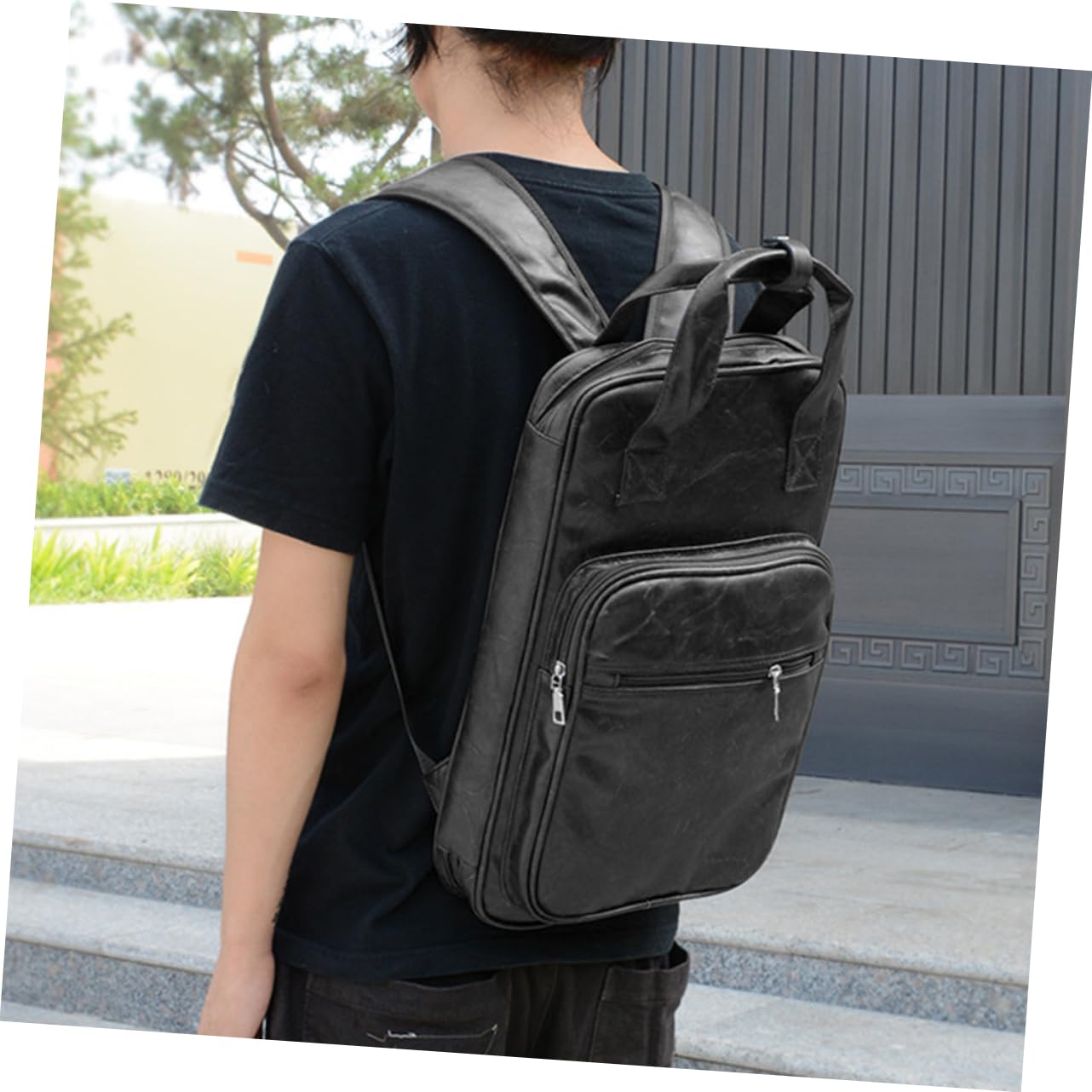 Garneck Drumstick Storage Bag with Shoulder Straps Capacity Drum Mallet Holder for Adults Portable Design for Drumsticks Jazz Sticks and Percussion Accessories