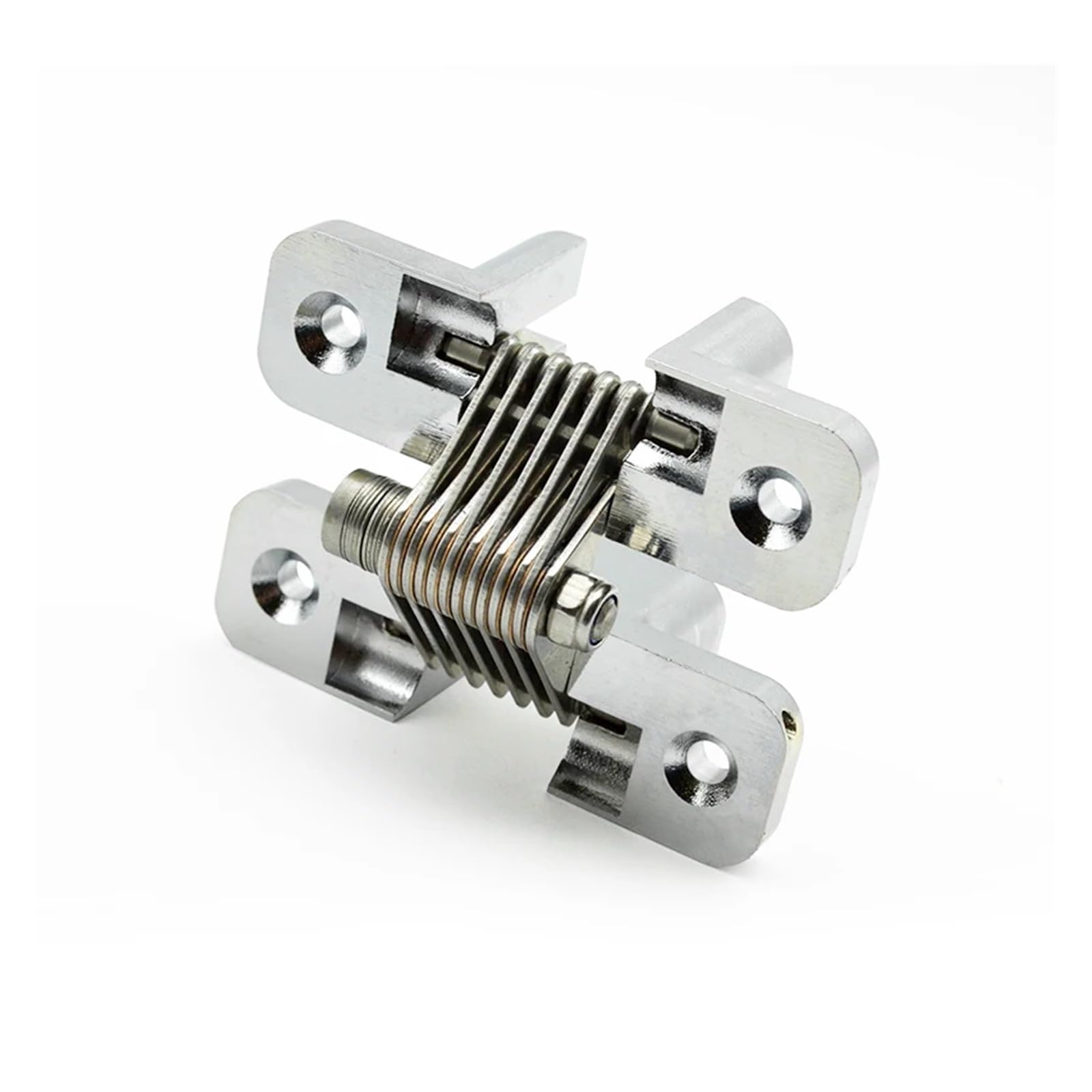 YMUGUEGH Flat Torque Hinge With Square Damping And Arbitrary Angle Positioning Cone Hole Zinc Alloy Hinge(3N.m)