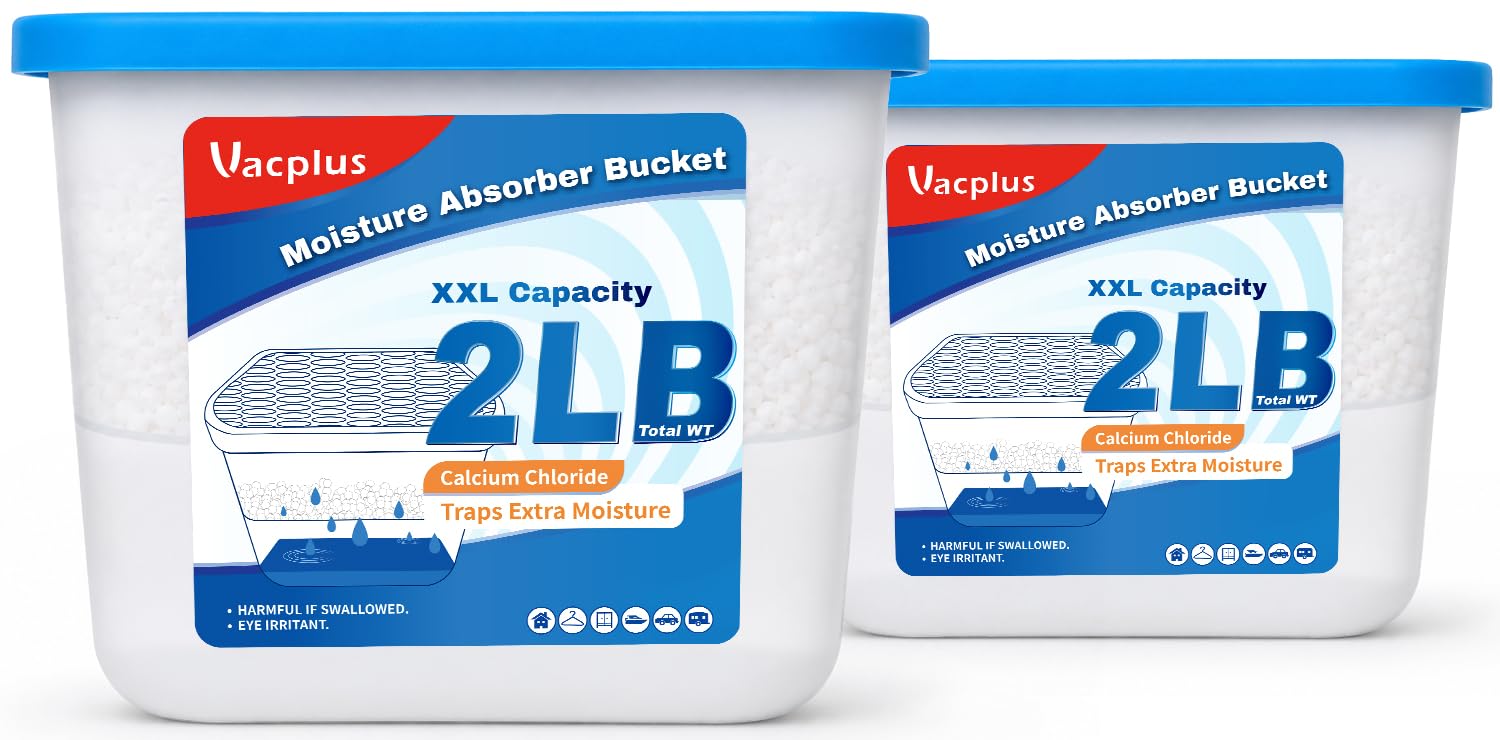 Vacplus Moisture Absorber 2 LB 2 Pack