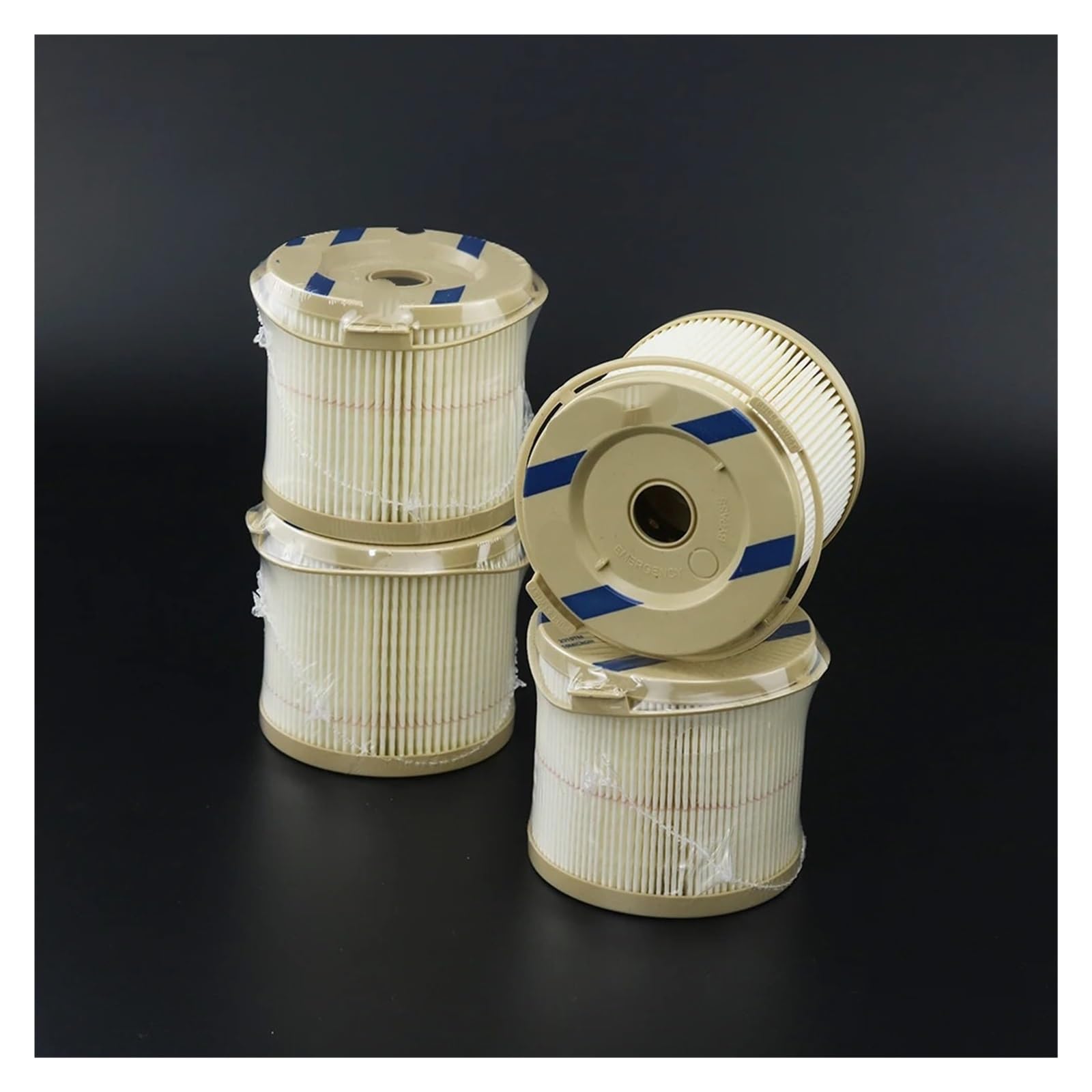 4 pezzi elemento filtrante 2010SM 2010TM 2010PM for motore diesel 500FG/FH separatore acqua carburante di ricambio 2 10 30 micron(2010PM)