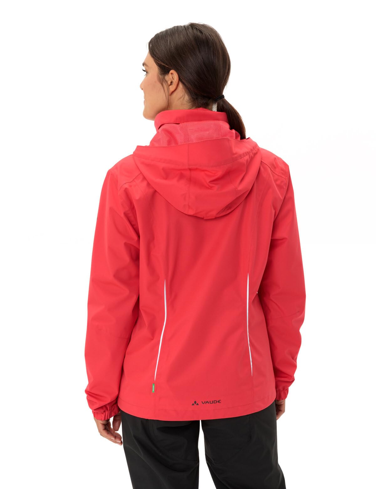 VAUDE Escape Bike Light Regenjacke Damen – Gefütterte Regenjacke mit 2-Lagen Membran, reflektierende Jacke wasserdicht 412g