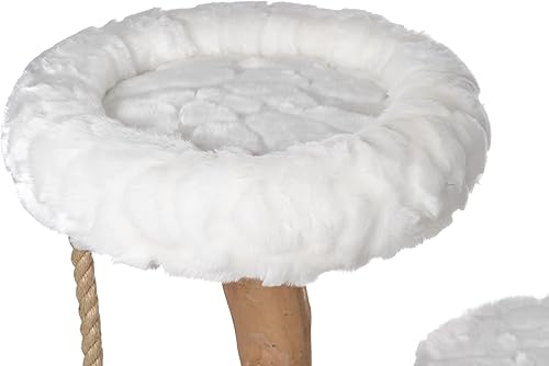 Miniatura 20 de MAU - Moderna torre de árbol para gatos, rama natural, torre para gatos de madera de lujo, árbol rascador para gatos, condominio de gatos, regalo