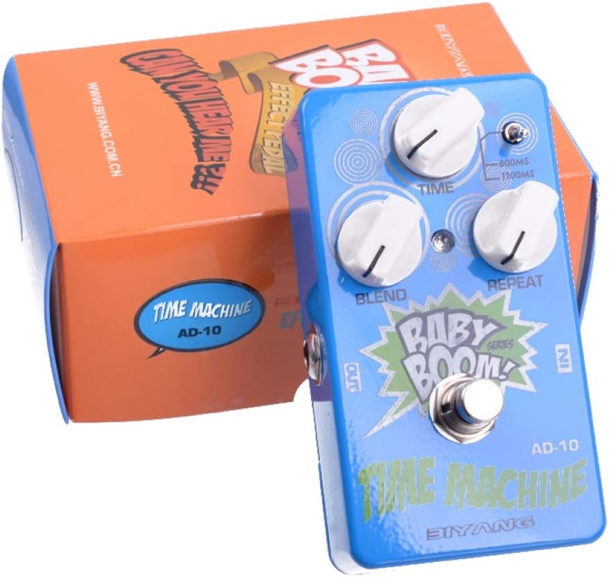 Biyang Analog Delay Pedal, AD-10 Baby Boom Time Machine Guitar Delay Pedal True Bypass (AD-10)