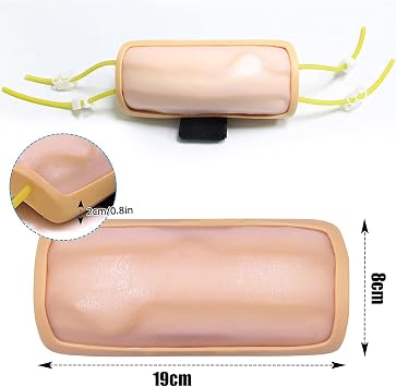 Venous Puncture Model, Wearable Injection/Blood Transfusion/Blood Drawing Training Mold, Reusable and Washable, for Nursing Student Injection Training, Practice Medical Education