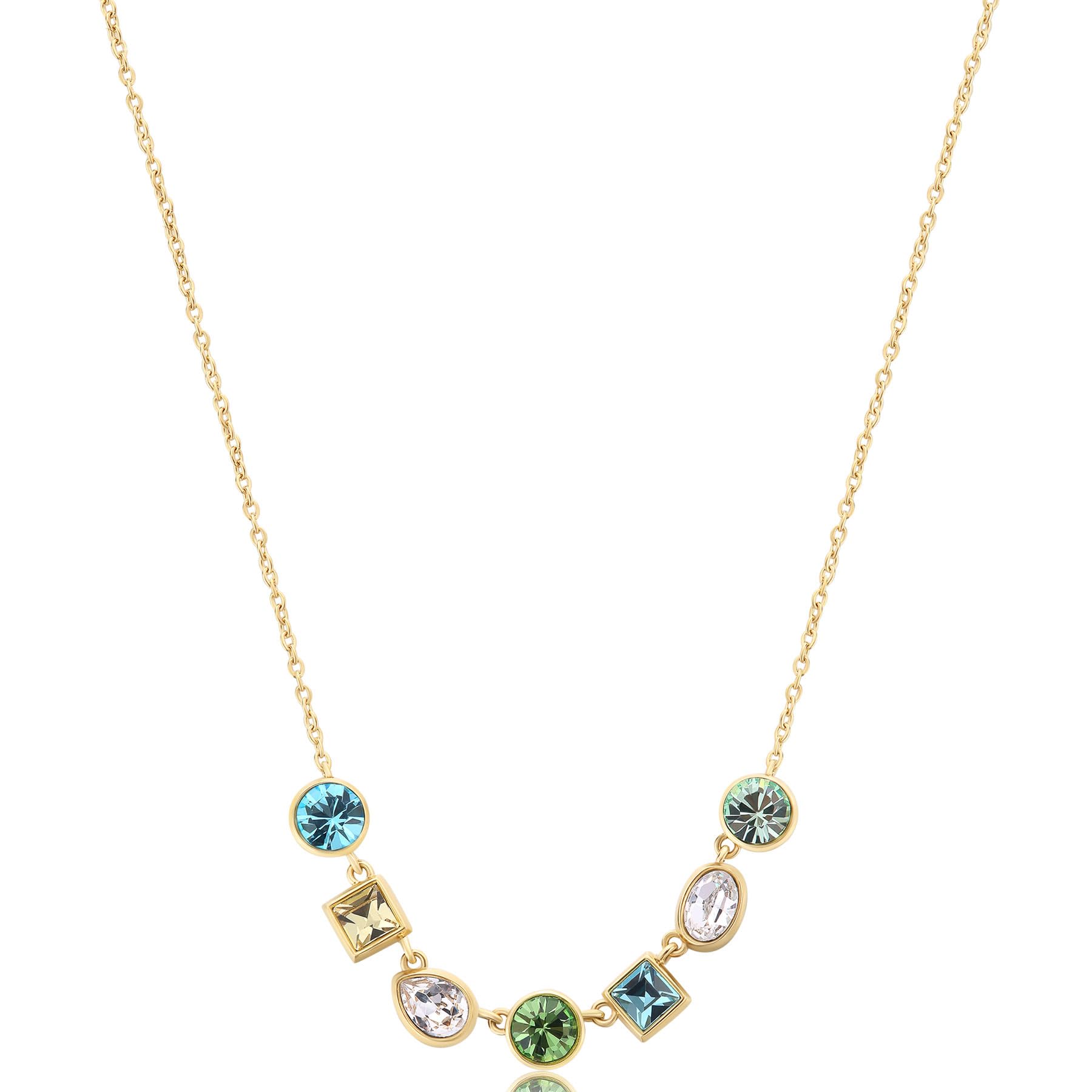 Brosway Collana Donna, Collana in Acciaio e Cristalli | Collezione Symphonia - BYM164