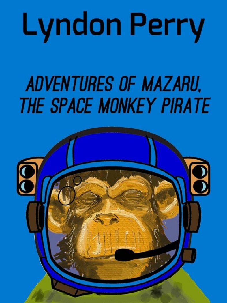 Cover of Adventures of Mazaru, the Space Monkey Pirate