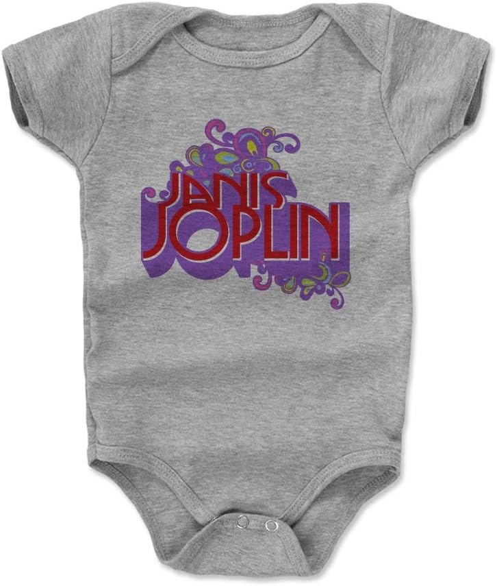 500 LEVEL Janis Joplin Baby Infant One Piece Bodysuit (3-24 Months) - Classic Rock Music Legends - Janis Joplin Swirls