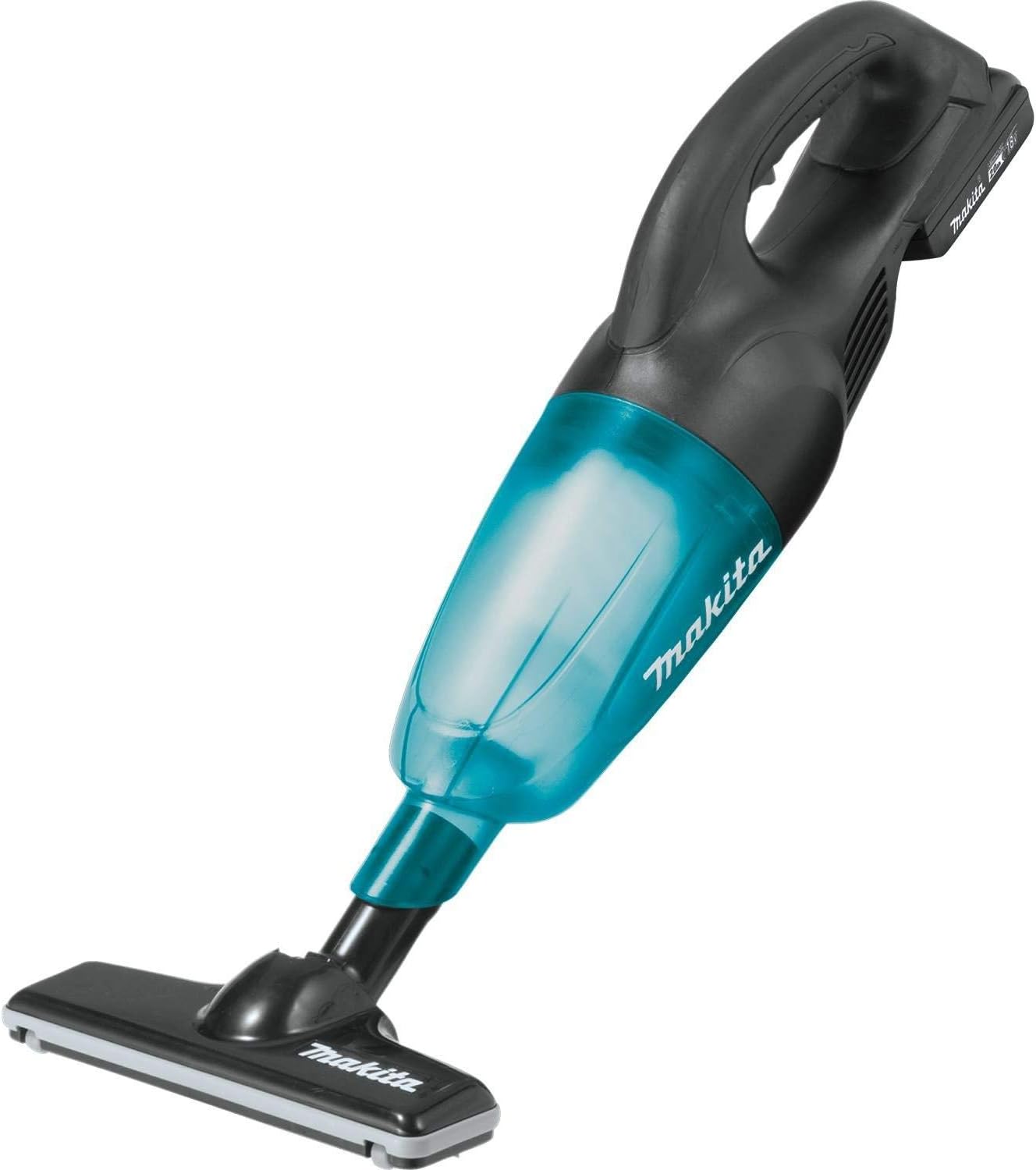 Makita XLC02R1B 18V LXT Lithium-Ion Compact Cordless Vacuum Kit (2.0Ah) (Renewed)