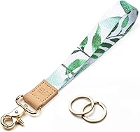 Vista 8 de Ecovision - Llavero con correa para llaves, llaveros de pulsera con 2 argollas para llaves para mujer