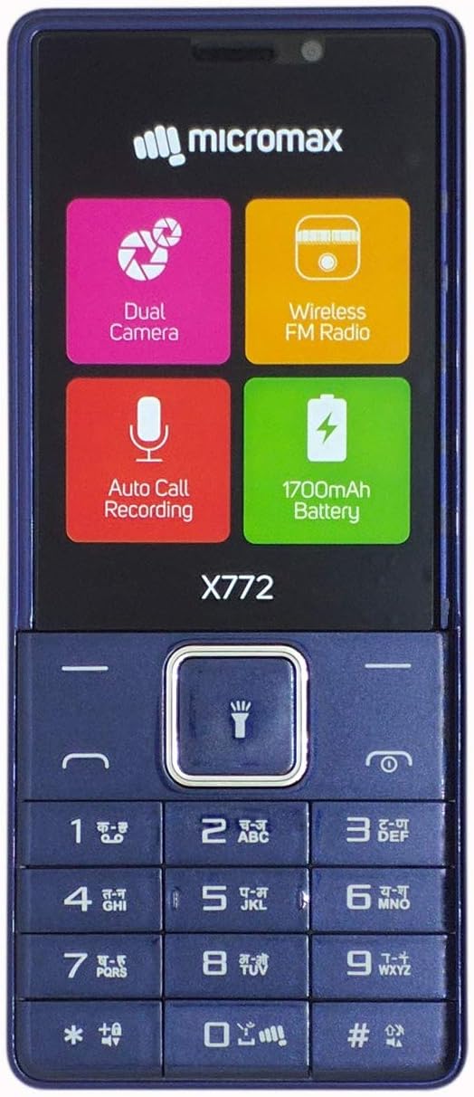 Micromax X772 Blue