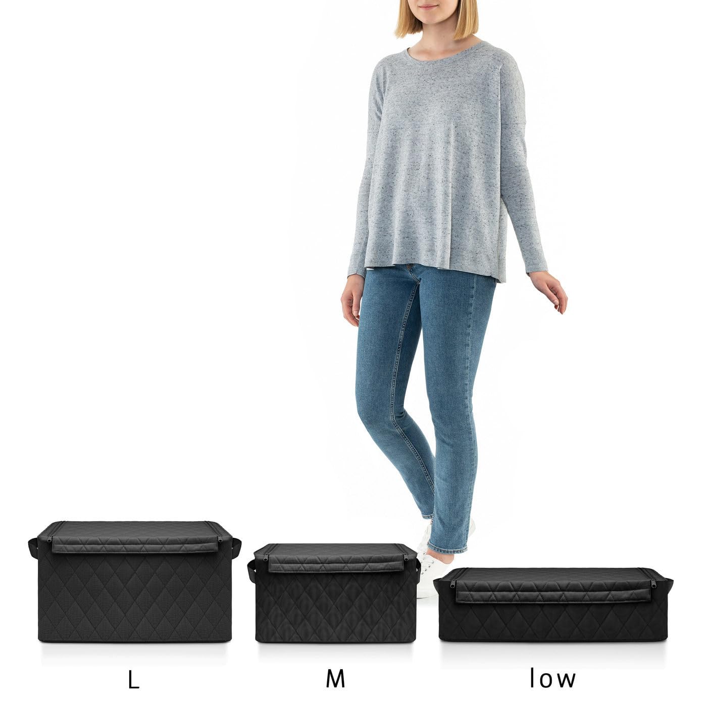 reisenthel storagebox L, Couleur: Rhombus Black
