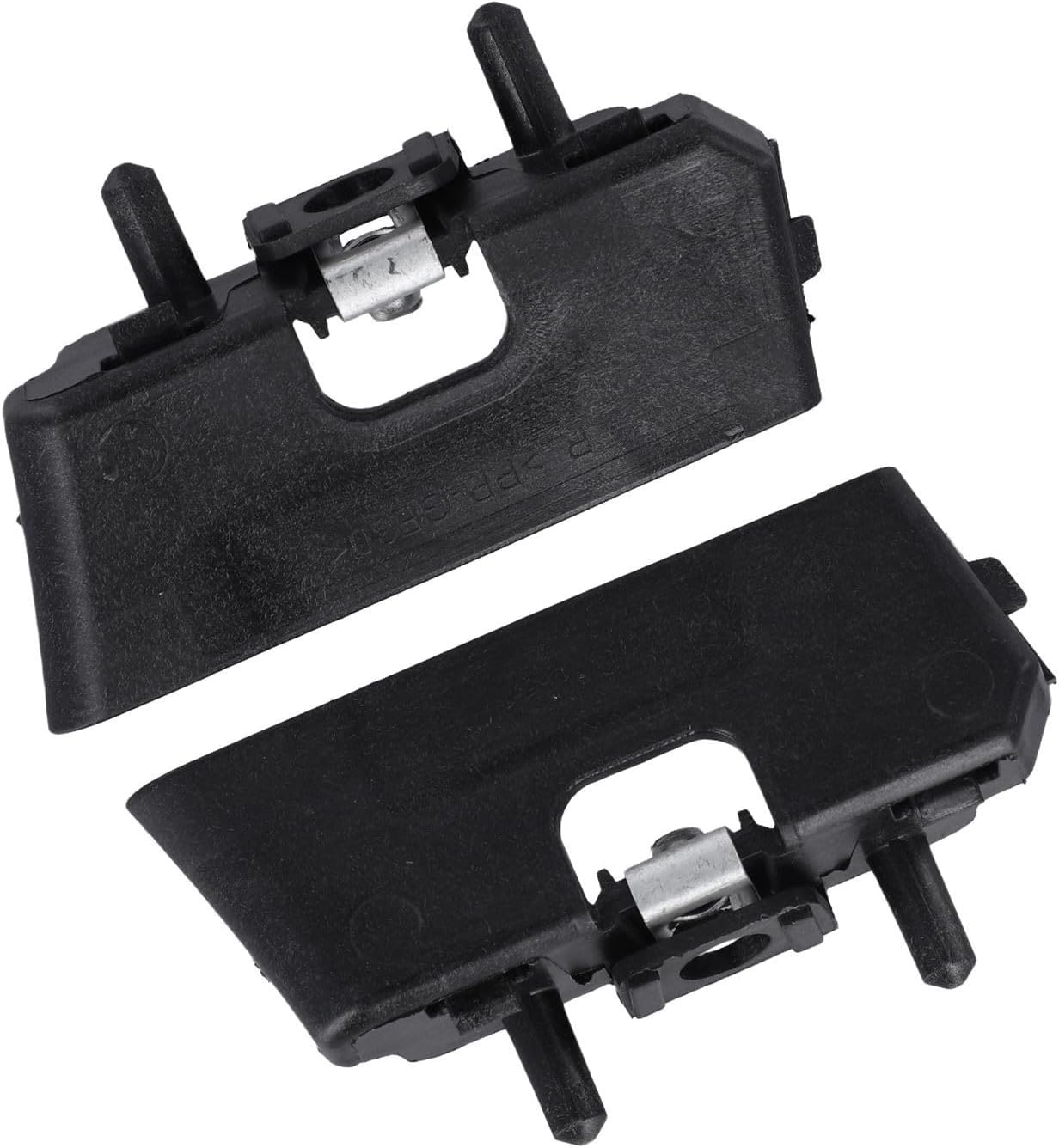 Front Bumper Cover Support Bracket Pair for Ram 1500 (2009–2020) – Direct Replacement Plastic Mounting Bracket, OE Replacement Part Numbers 55277480