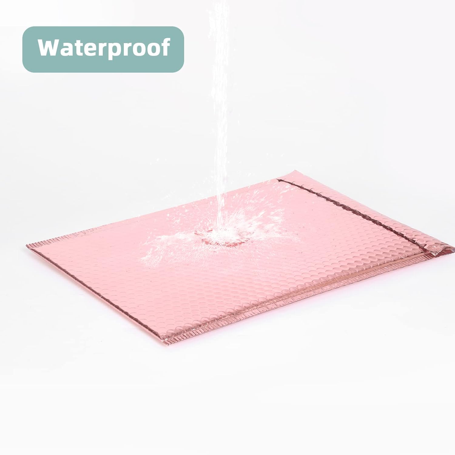 WiiGreen #0 250 PCS 7x9 Inch Metallic Bubble Mailers Padded Envelopes Bags with Peel and Seal for Gift, Packing and Shipping, Keep Safe and Protected, Rose Gold (Usable Size: 6x9 Inch) : Office Products