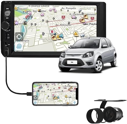 Kit Central Multimídia MP5 Completo - Ka