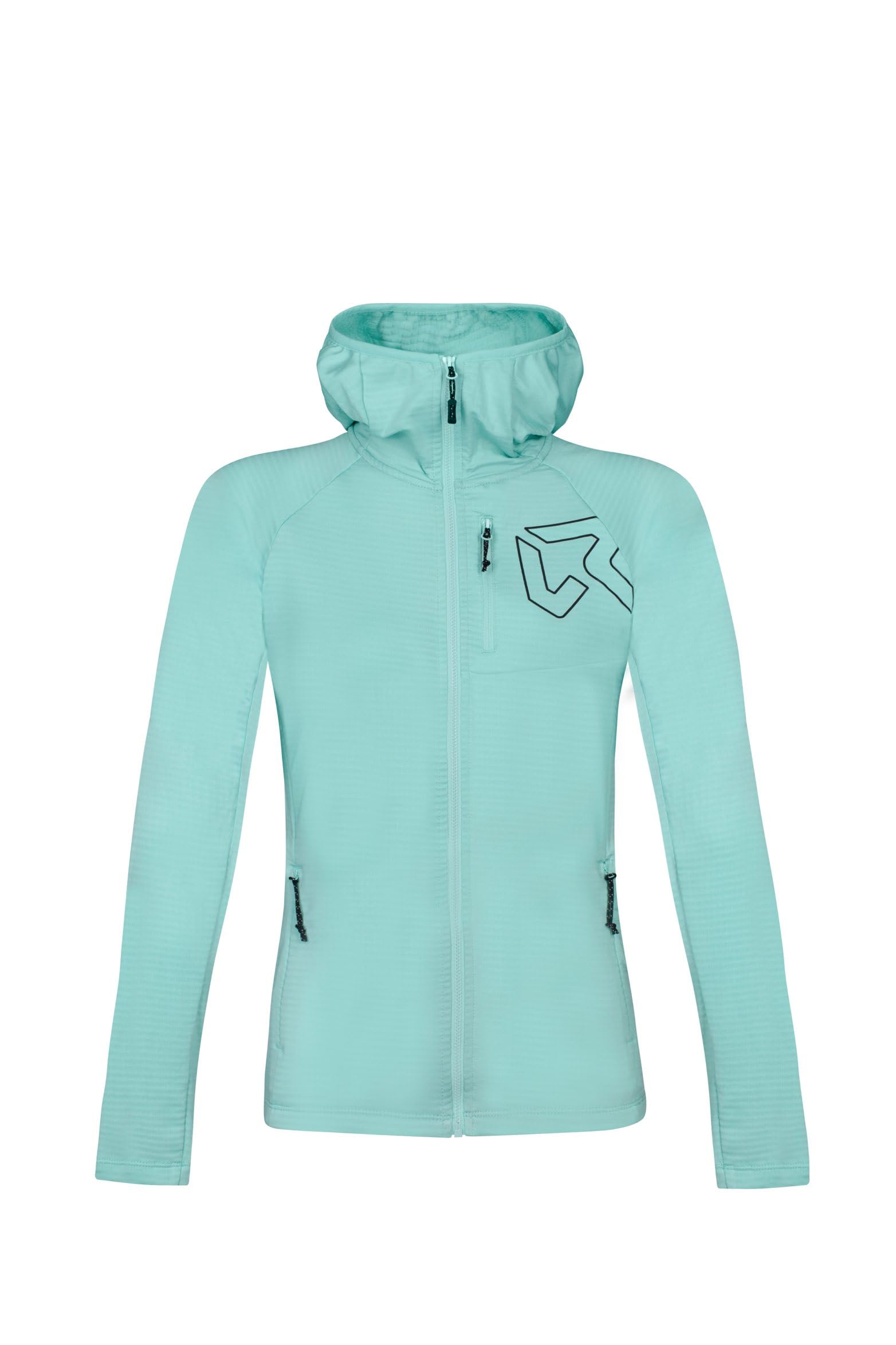 Rock Experience | Arrows Hoodie Woman Fleece | Technical Mountain Sweatshirt | Outdoor