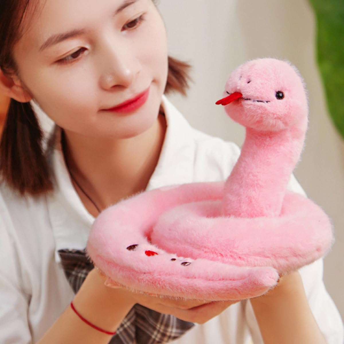 Amazon.co.jp: へび 蛇 おもちゃ 巳 ヘビ 動物 干支 かわいい 贈り物