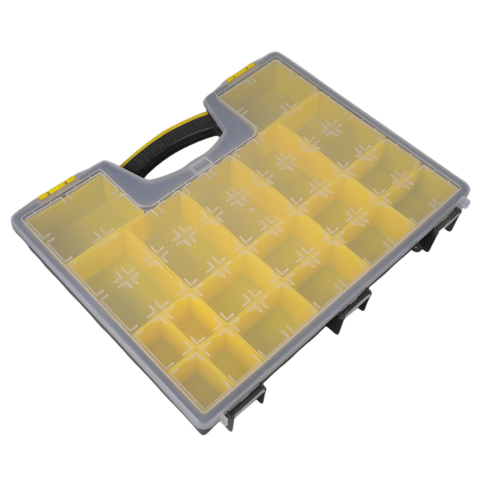 Portable Tool Box with Multiple Pockets and Retractable Handle for Easy Organization and Transportation of Tool and Accessories Professional Technician Carriers