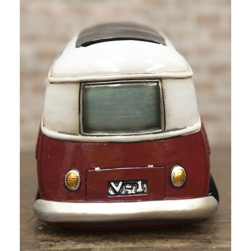 Amazon.co.jp: レジン製 アメリカン オールディーズ コイン バンク （ワーゲンバス レッド） 貯金箱 インテリア オブジェ 雑貨  ガレージ アメリカン雑貨 アメリカ 雑貨 世田谷ベース フォルクスワーゲン グッズ : おもちゃ