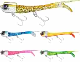ADUSTA SARKU ソフトルアー 22g 4個セットヒラメ ワーム Amazon
