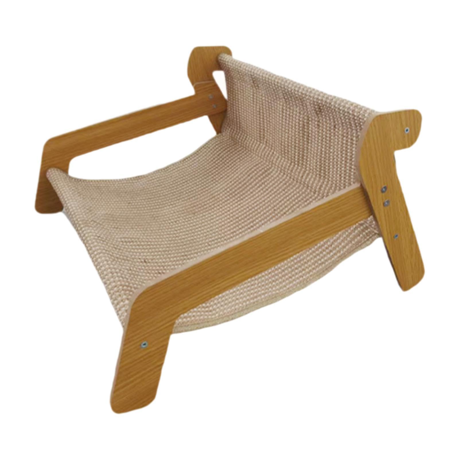 Milageto Griffoir en Carton pour Chat, lit surélevé Moderne et élégant pour Chat, 45cmx52cmx28cm