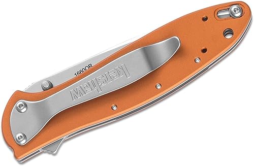 Miniatura 3 de Kershaw Leek - Cuchillo plegable de bolsillo, hoja de 3 pulgadas, ideal EDC, bloqueo de marco, apertura asistida SpeedSafe, hecho en los Estados