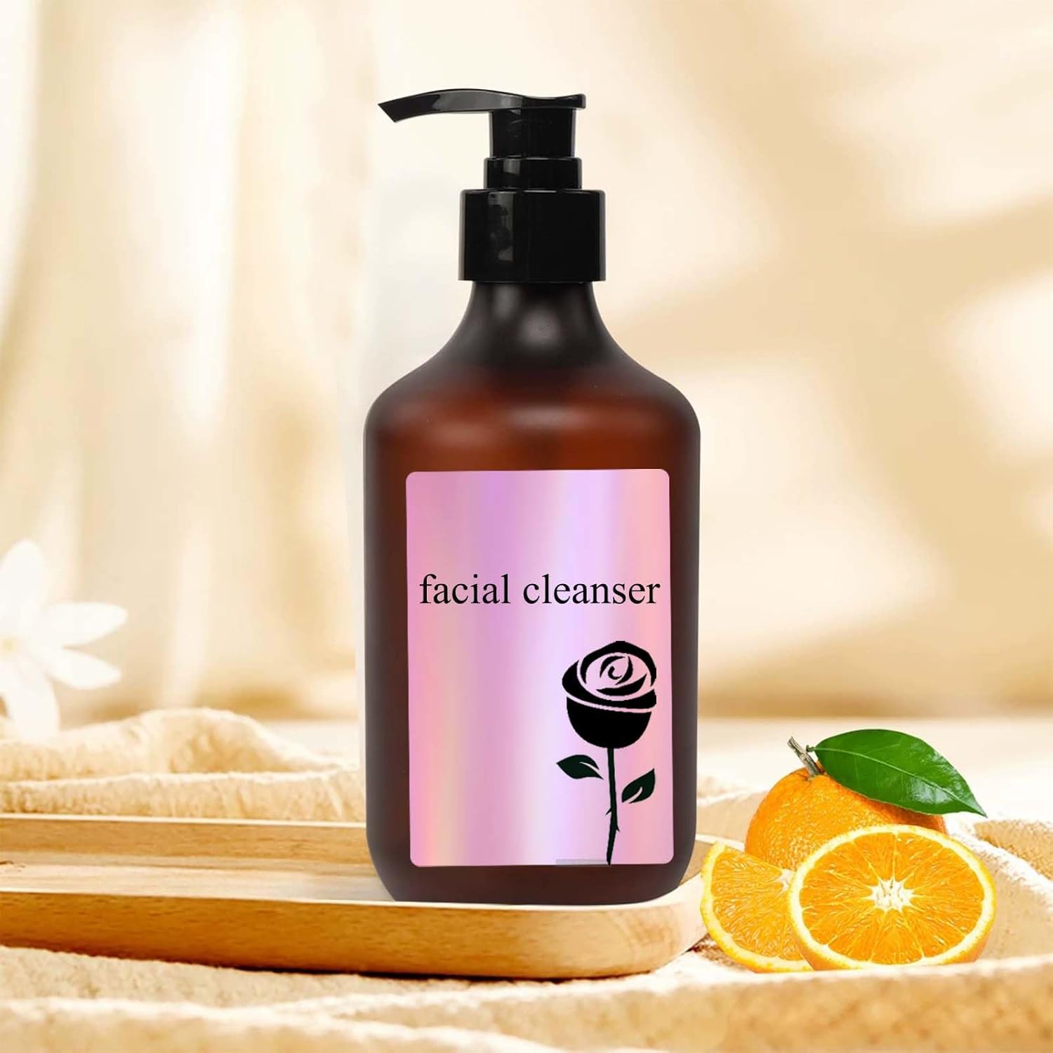 3 X 2 Inch Holographic Thermal Labels,Thermal Label Stickers Waterproof Rainbow Printer Decals for Name Tag DIY Logo Design，200 Pcs/1 Roll (Pink) - Image 5