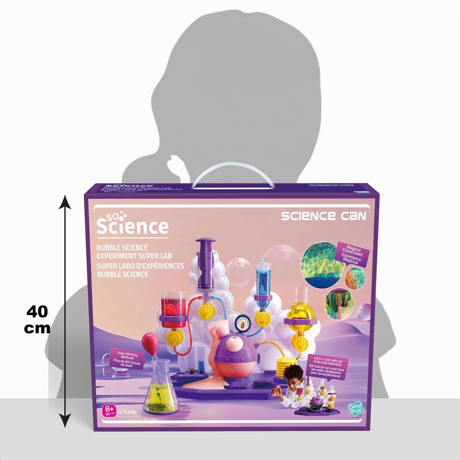Canal Toys - So Science Super Labo Bubble Science – Kit Scientifique 8+ Ans
