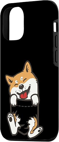 Miniatura 5 de Funda de regalo para iPhone 13 Pro Max Pocket Shiba Inu Feet Cute Doge Akita Dog Lover