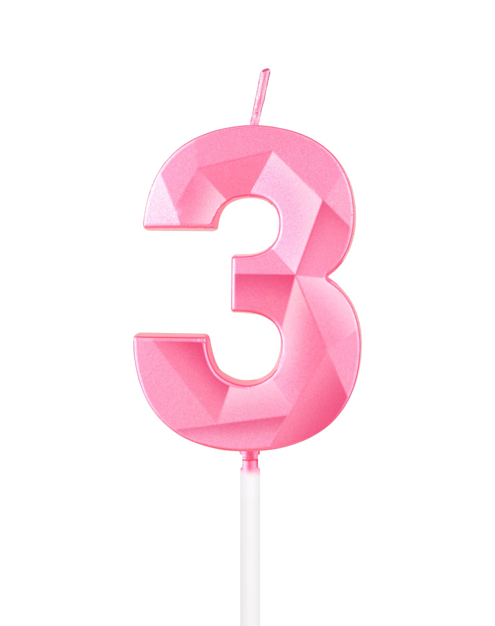 Royal Blue 13th Birthday Candles, 3D Number 13 Candle for Cake, Boy Girl 13th Birthday Decorations,Sapphire Candle Topper Blue Cake Decorations for Birthday Party Wedding Anniversary Supplies — view 82
