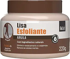 Soft Hair Lisa Pé Esfoliante - Pernas E Pés (Argila) Biosoft - 220G