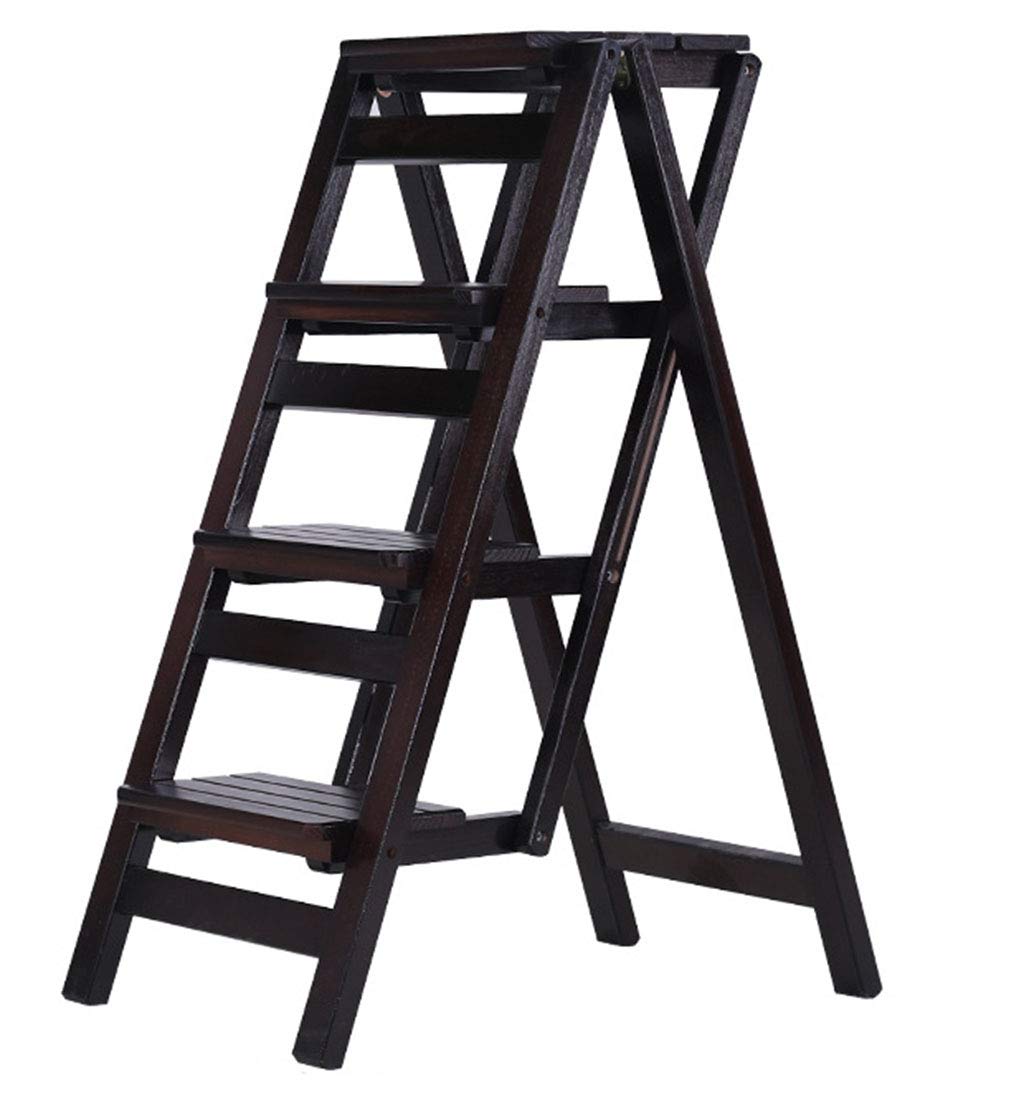 Chaise pliante bois 4 marches pour entretien des murs