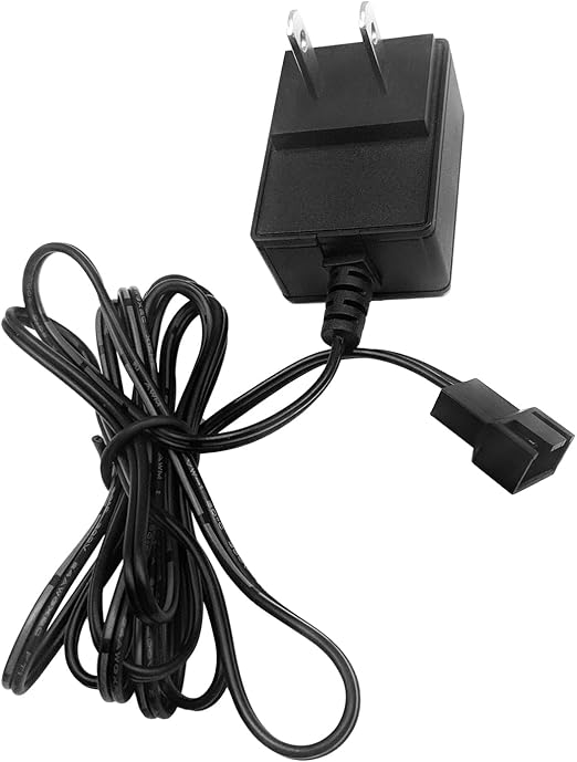Coolerguys Fan Power Supply 100-240v AC to 12v DC 1A Output 3pin or 4pin PWM Connector AC DC Adapter