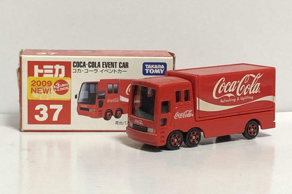 Amazon | 絶版 赤箱 トミカ 37 コカコーラ イベントカー コーラ 箱型 
