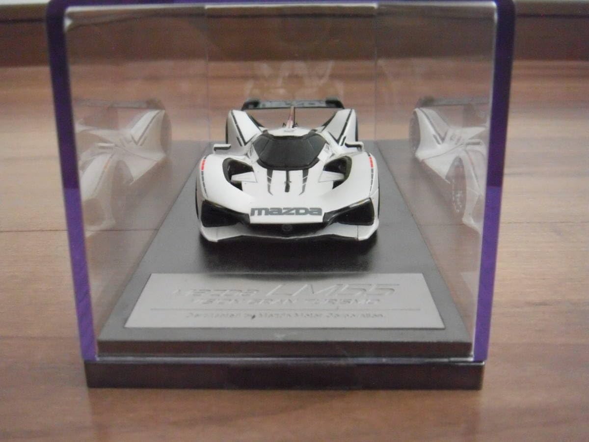 Amazon | マツダ LM55 ミニカー 白 ホワイト MAZDA 1/43 | ミニカー