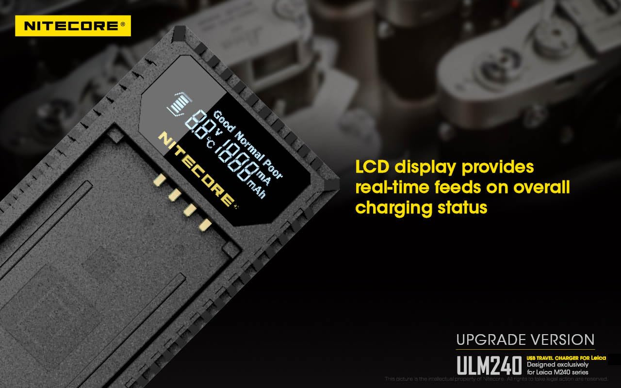 Leica BC-SCL2 M Charger Battery : ULM240 for USB充電器 ライカ - 0