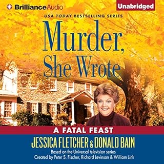 Murder, She Wrote: A Fatal Feast Audiolibro Por Jessica Fletcher, Donald Bain arte de portada