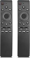 Pack of 2 LOUTOC Universal Replacement Remote for All Samsung Smart TVs - Netflix, Prime Video, Hulu Buttons