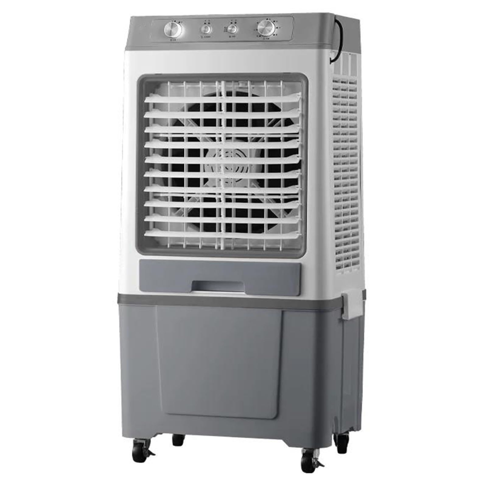 Swamp Cooler with 3 Speeds, 120°Oscillation Evaporative Air Cooler, 10.57 Gal Tank for Bedroom Office Living Room Factory