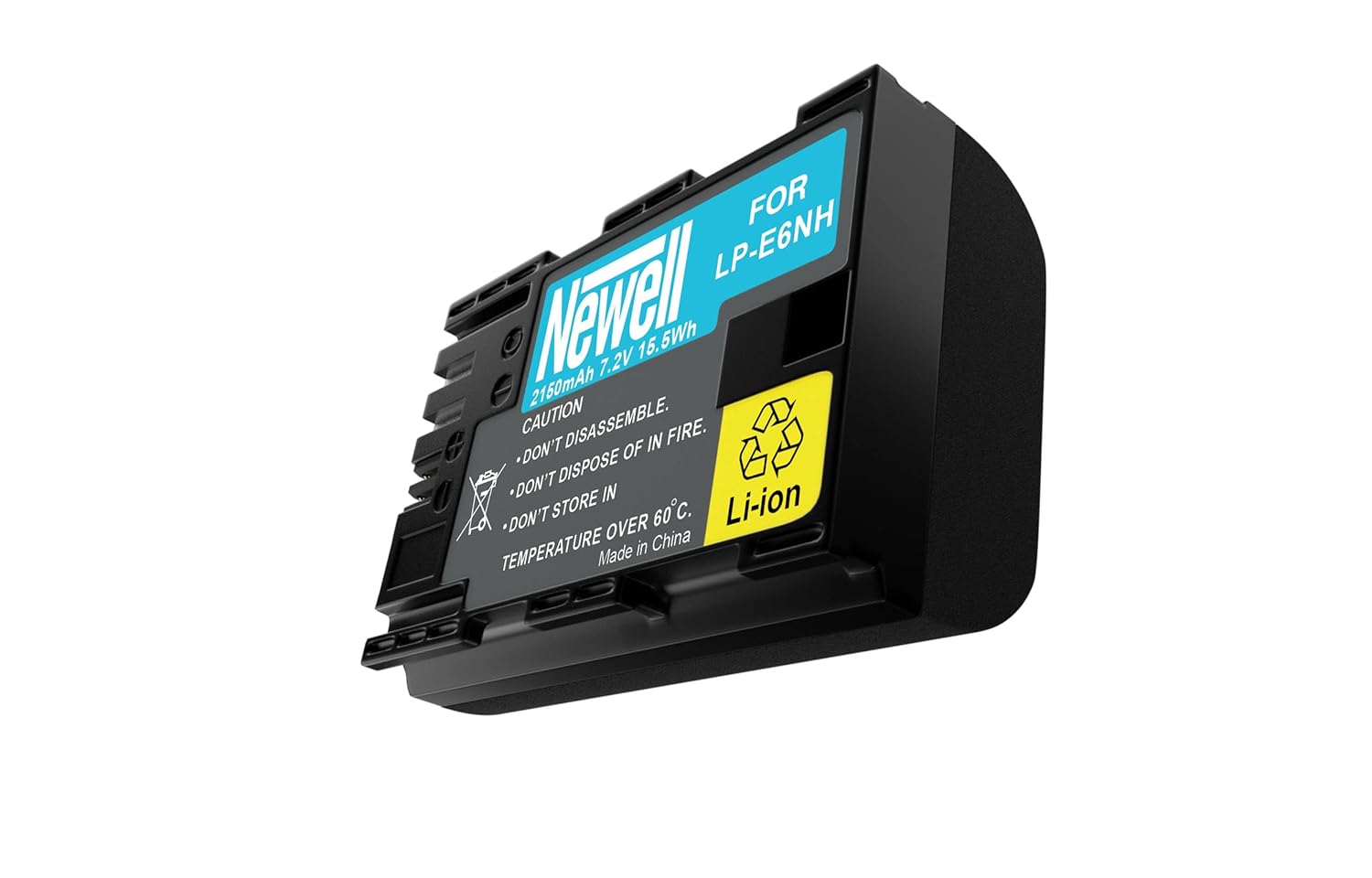 Newell LP-E6NH Battery, Compatibility – Canon EOS 5D, 5D Mark II, 5D Mark III, 5D Mark IV, EOS 6D, 7D, 7D Mark II, 60D, 60Da i 70D, 90d, R, R5, R6, Ra