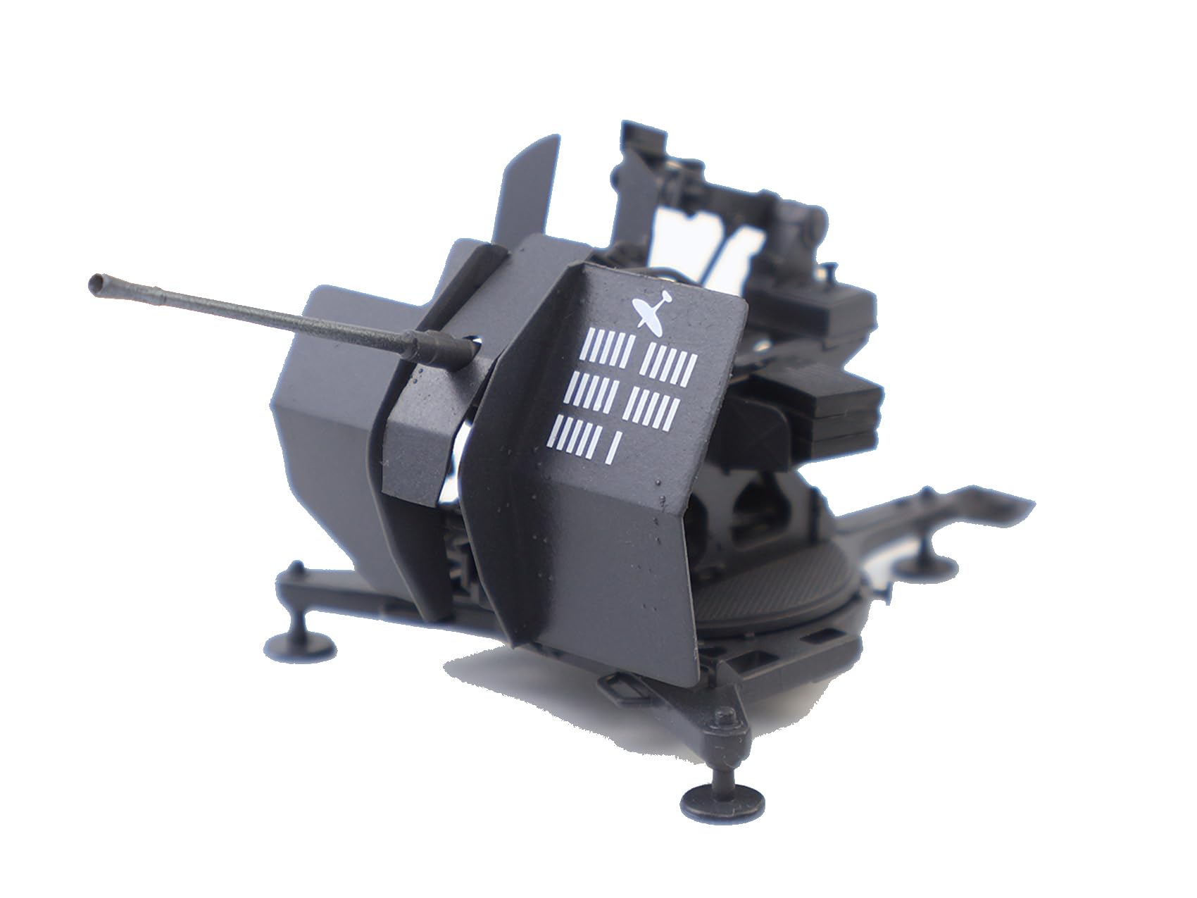 Icm - flak 38 cannone antiaereo tedesco 1/35 - icm 35717