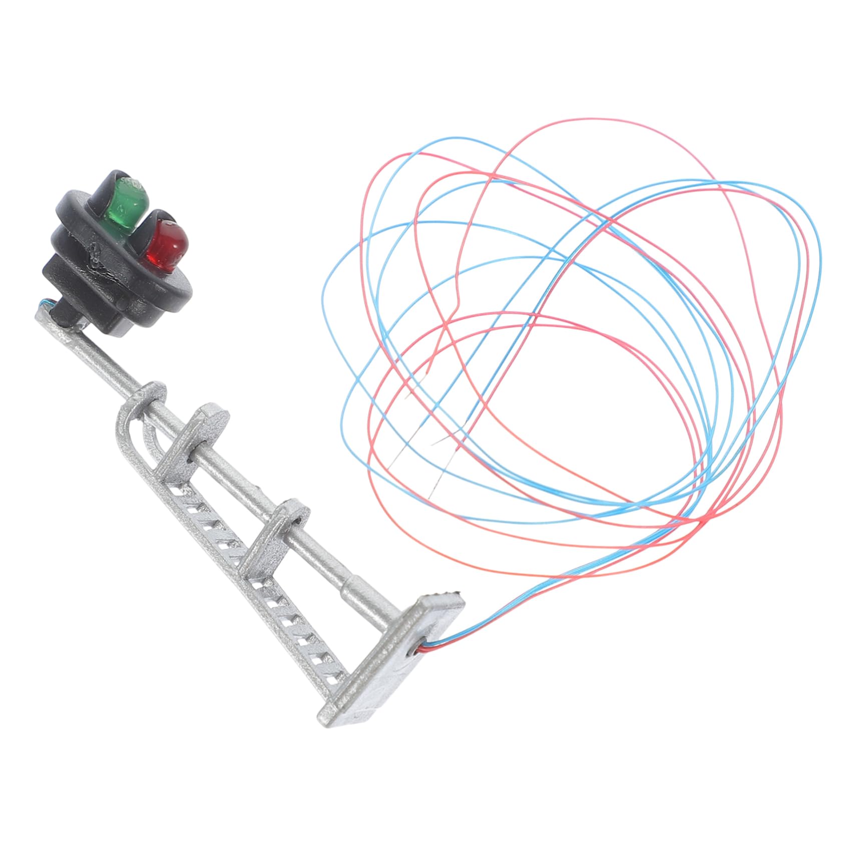 ARTIBETTER Mini Signal Light Model Led Signal Light for Model Train Scenery Table Ornament Scene Decor for Mini House