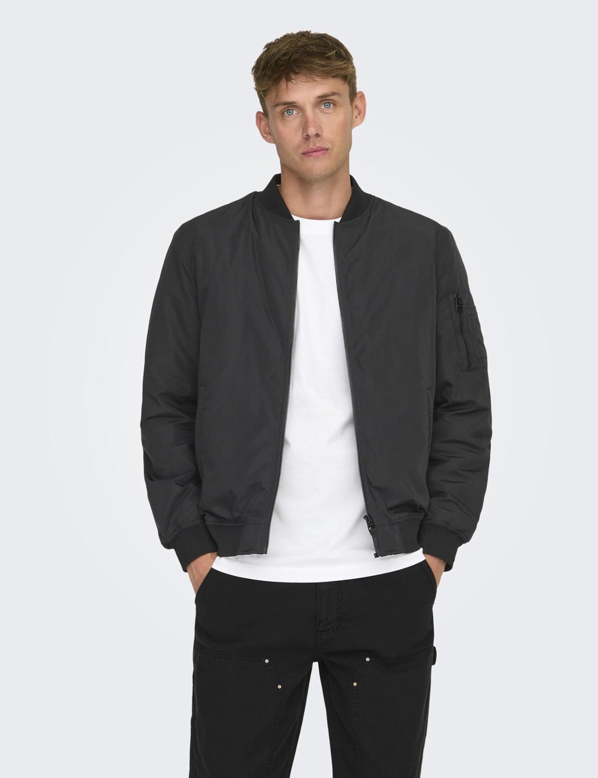 ONLY & SONS Kurtka bomberka Mężczyźni Onsjoshua Bomber Otw Vd