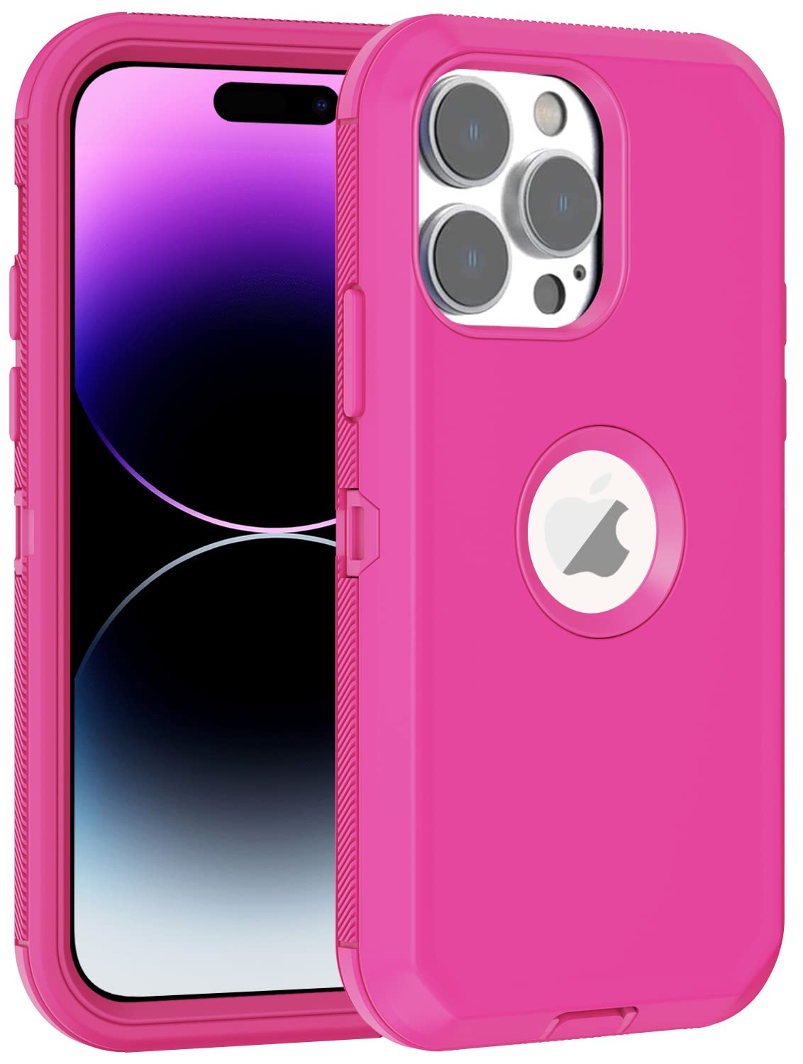 Aimoll-88 for iPhone 14 Pro Max Case 6.7 inch, with Built in Screen Protector Heavy Duty Drop Protection,Full Body Rugged Shockproof Protective Phone