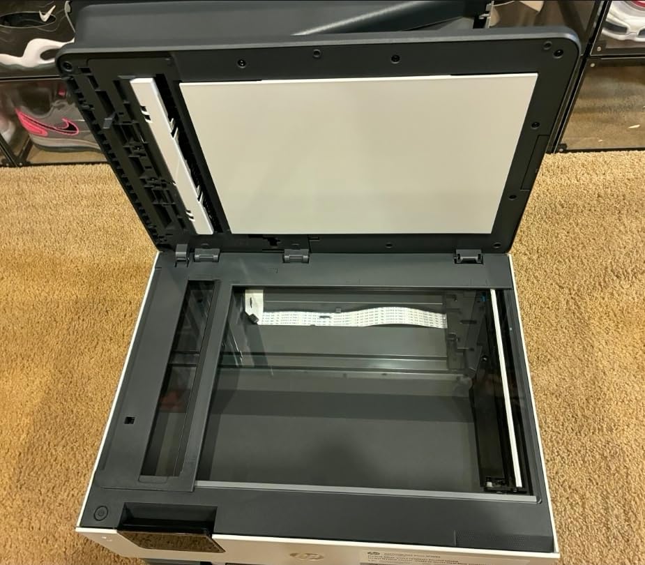 HP OfficeJet Pro printer side angle view