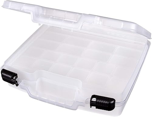 Artbin Vista rápida Estuche de transporte base profunda-15x3.25x14.375 translúcido